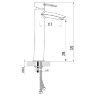 Смеситель для раковины Lemark Atlantiss LM3209C Смеситель для раковины Lemark Atlantiss LM3209C